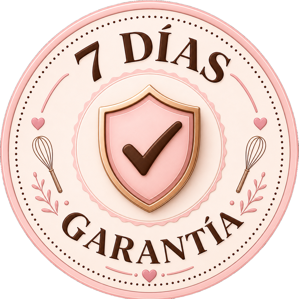 Sello de garantía de 7 días de devolución de dinero